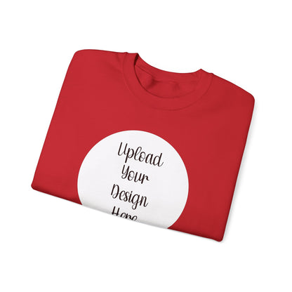 *Custom Crewneck Sweatshirt — Gildan Various Colors - Upload Your Design