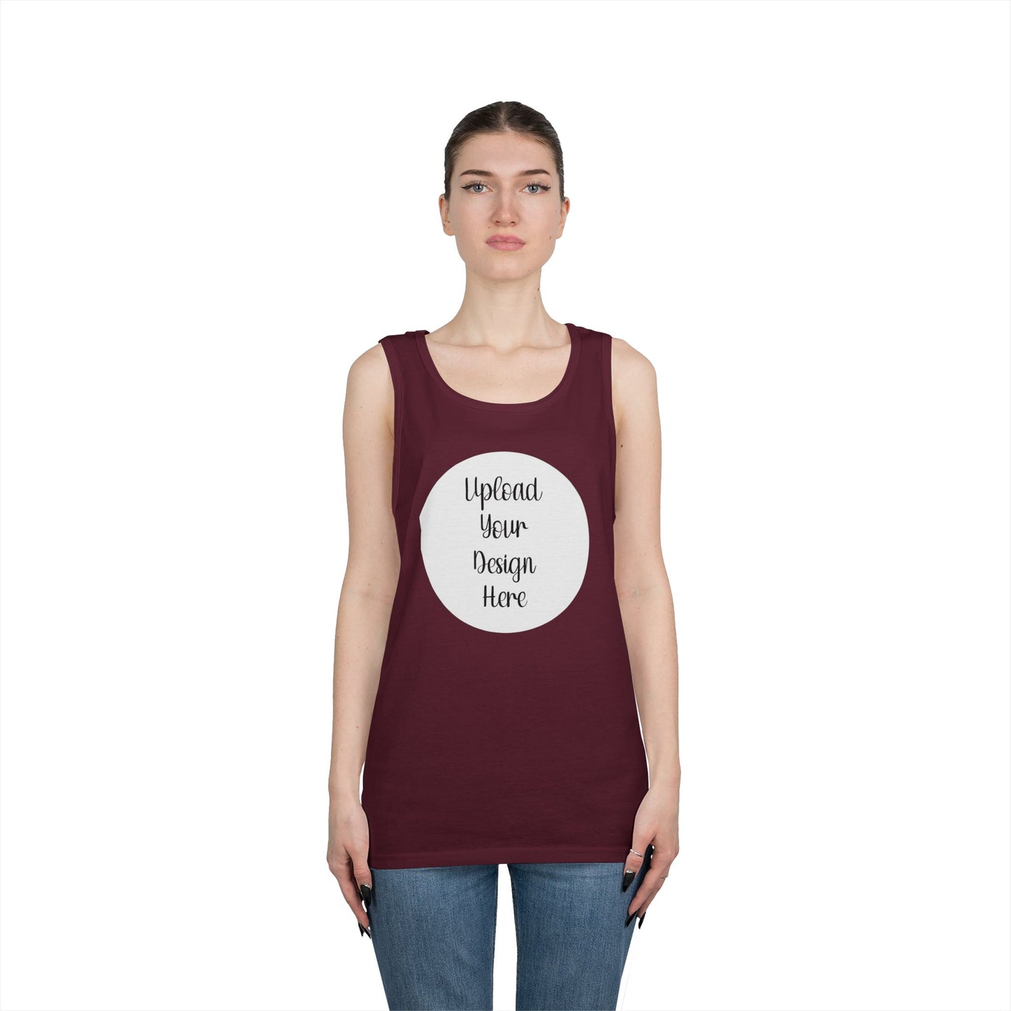 *Custom Tank Top — Gildan Various Colors - Upload Your Design