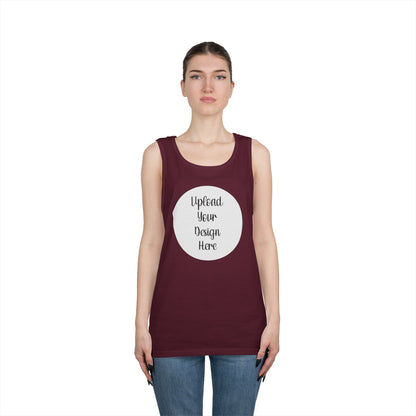 *Custom Tank Top — Gildan Various Colors - Upload Your Design