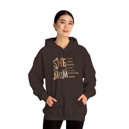 She Is Mom — Graphic Hoodie