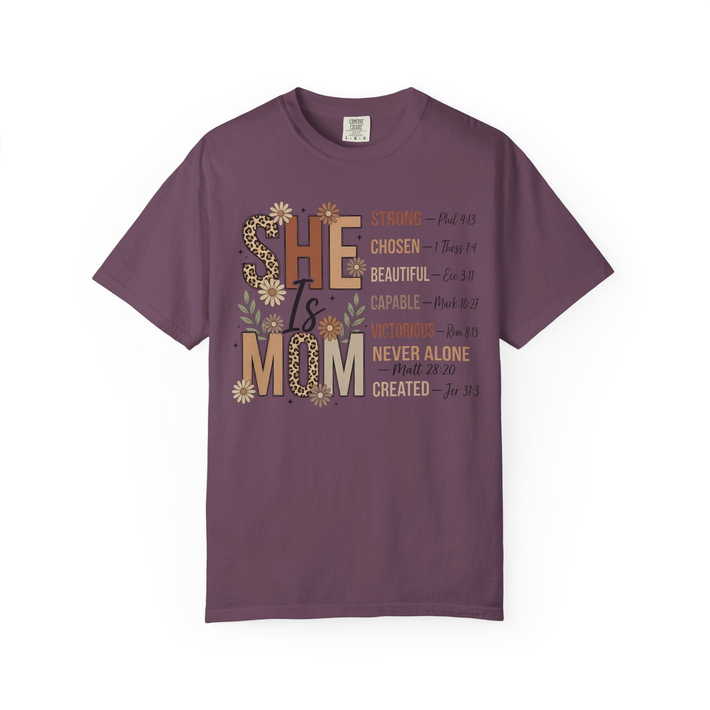 She Is Mom — Mom Graphic T-Shirt