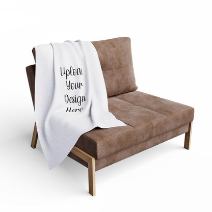 Custom Cozy Arctic Fleece Blanket – Upload Your Design