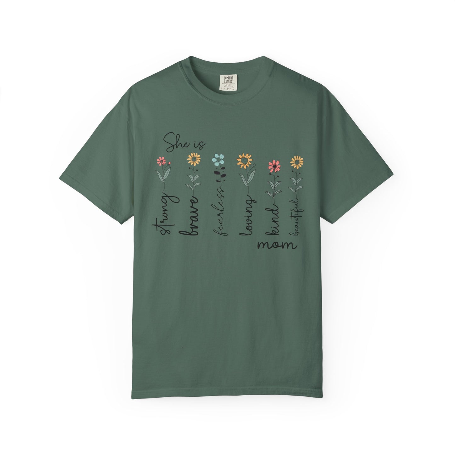 She Is — Mom Graphic T-Shirt
