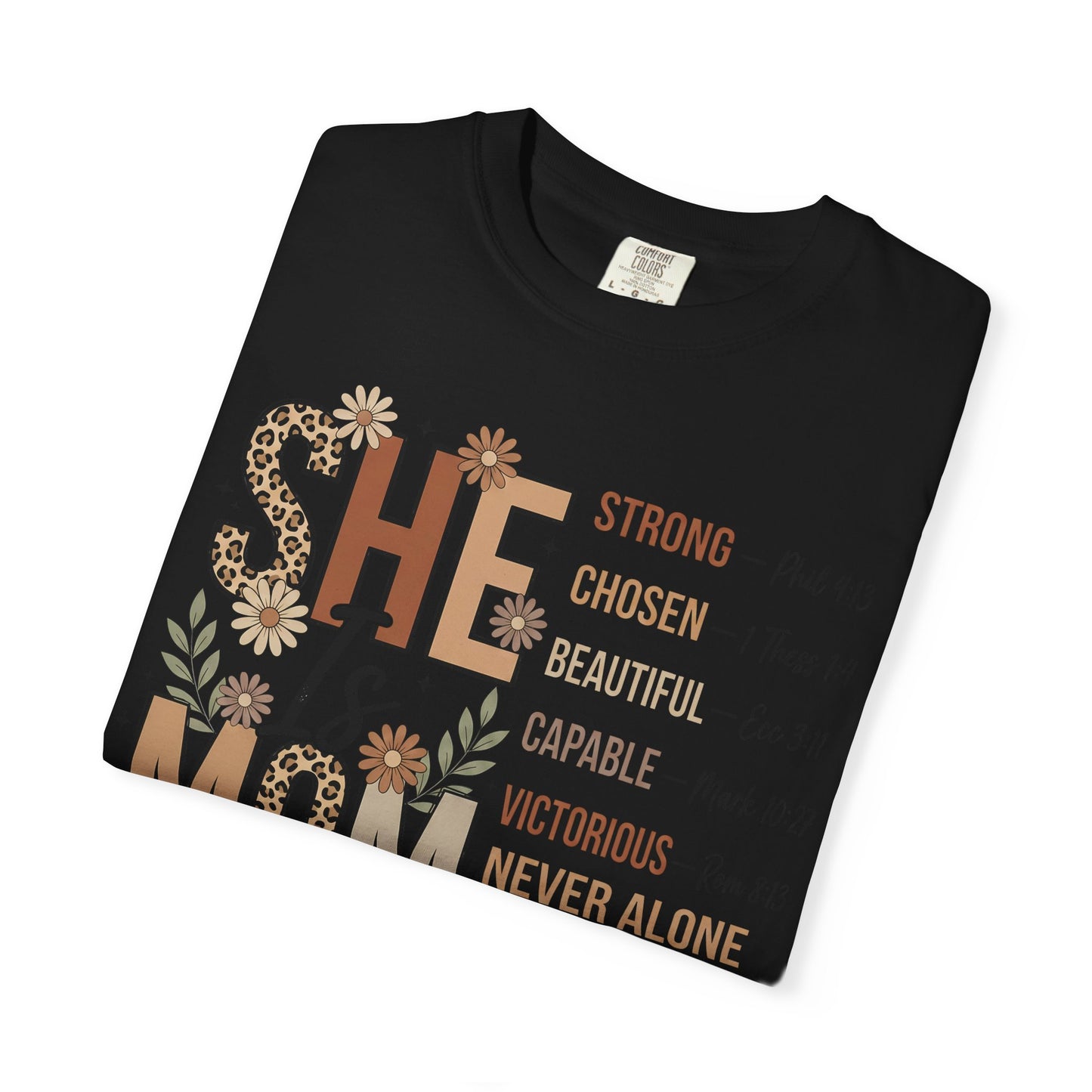 She Is Mom — Mom Graphic T-Shirt