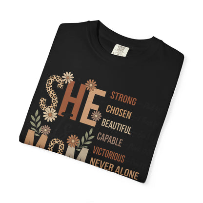 She Is Mom — Mom Graphic T-Shirt
