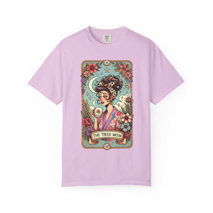 Vintage The Tired Mom T-Shirt —Mom Graphic Tee