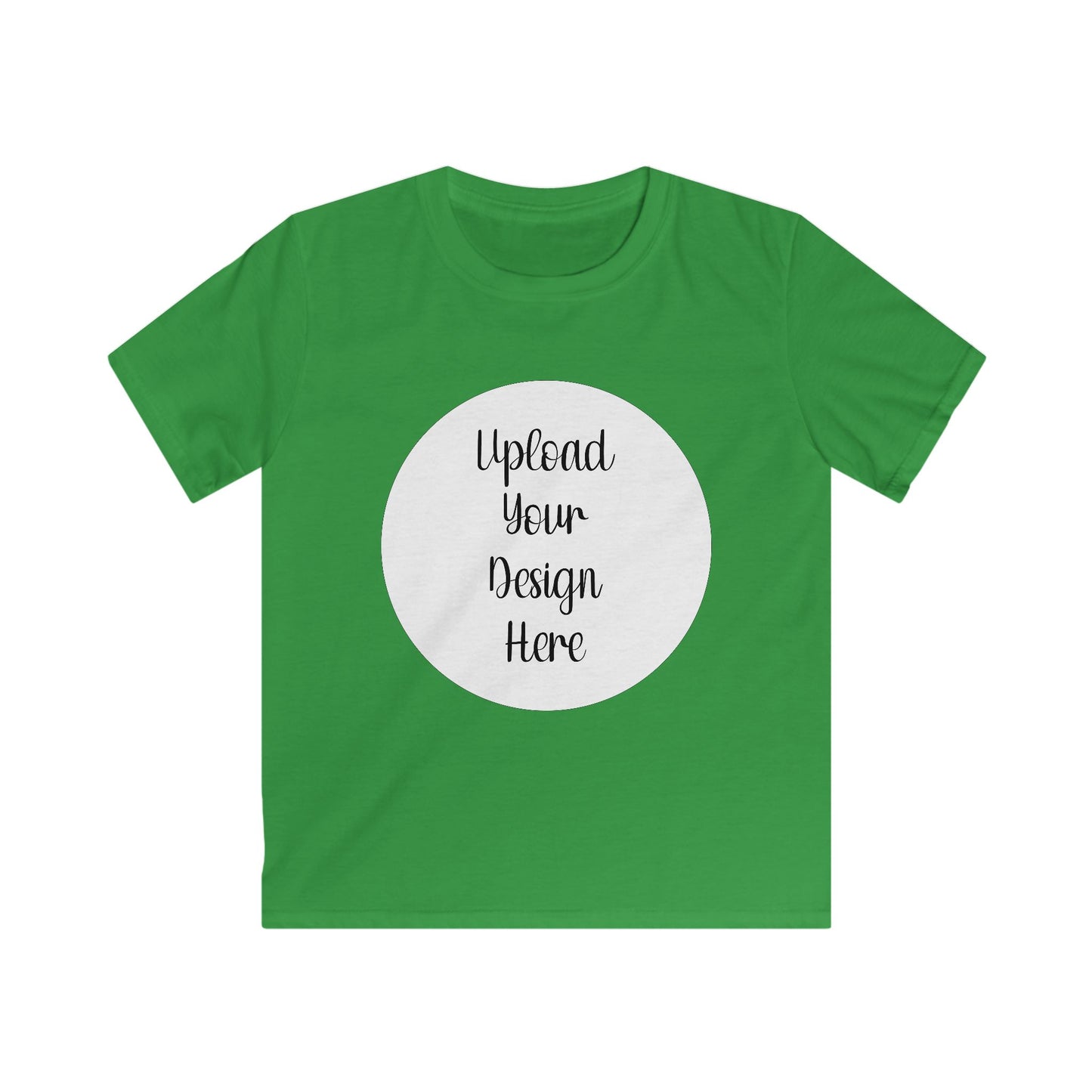 *Custom Kids Tee — Gildan Soft Style Various Colors - Upload Your Design