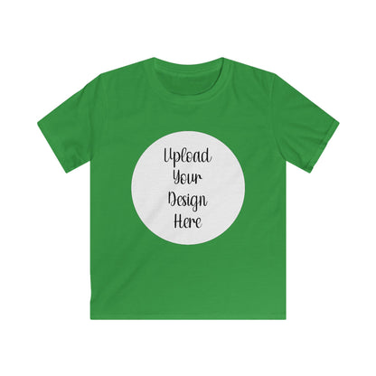 *Custom Kids Tee — Gildan Soft Style Various Colors - Upload Your Design
