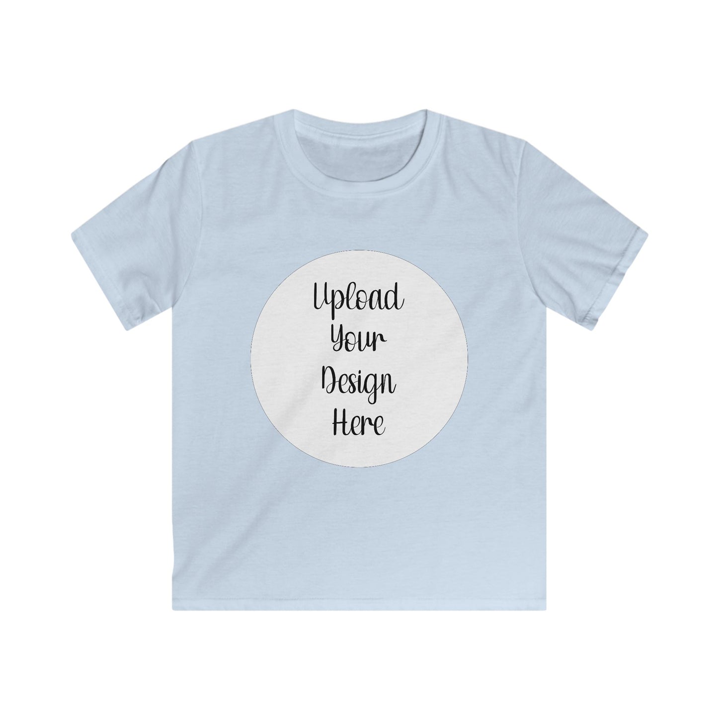 *Custom Kids Tee — Gildan Soft Style Various Colors - Upload Your Design