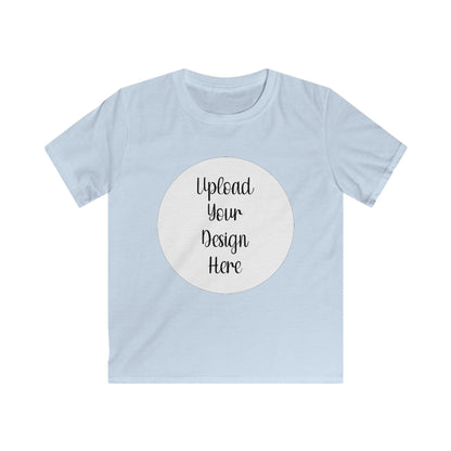 *Custom Kids Tee — Gildan Soft Style Various Colors - Upload Your Design