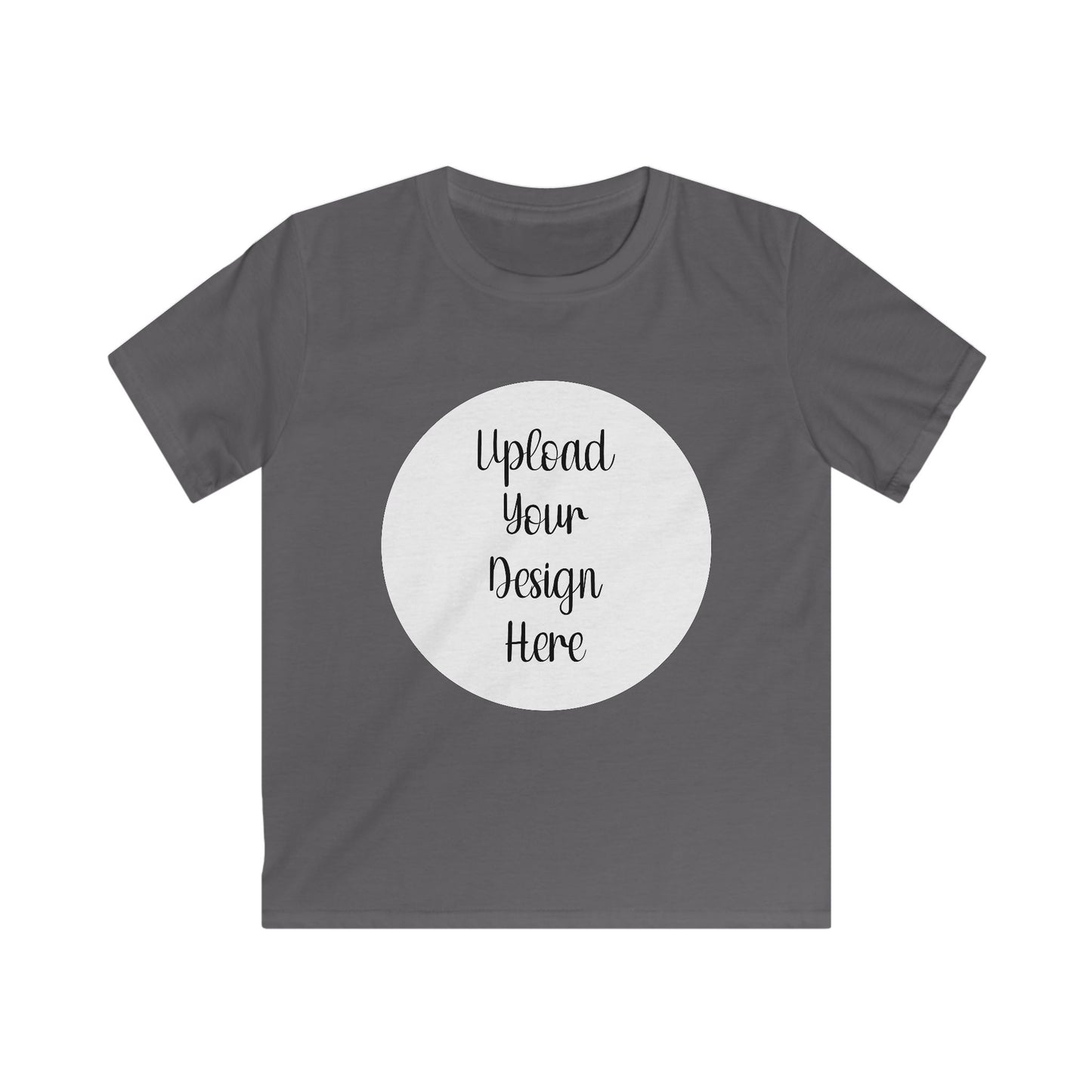 *Custom Kids Tee — Gildan Soft Style Various Colors - Upload Your Design