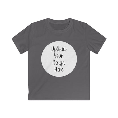 *Custom Kids Tee — Gildan Soft Style Various Colors - Upload Your Design