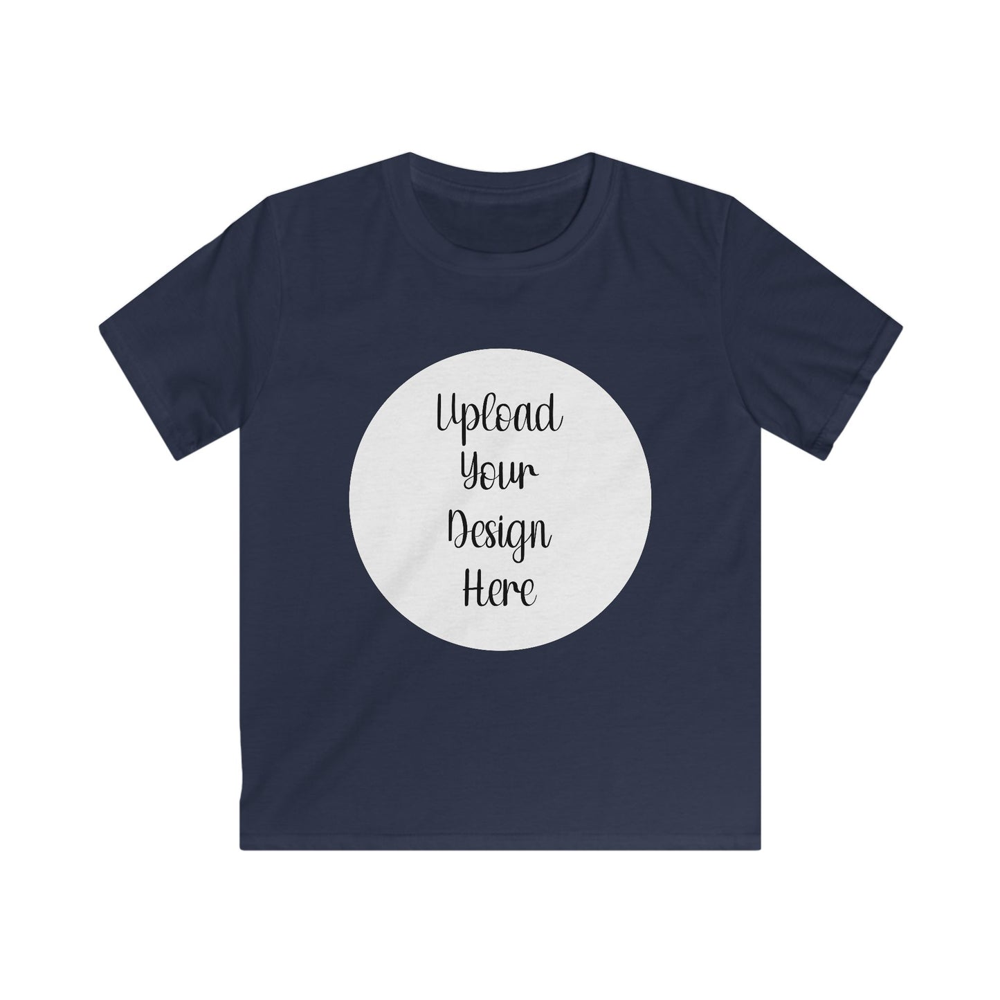 *Custom Kids Tee — Gildan Soft Style Various Colors - Upload Your Design