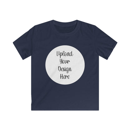 *Custom Kids Tee — Gildan Soft Style Various Colors - Upload Your Design