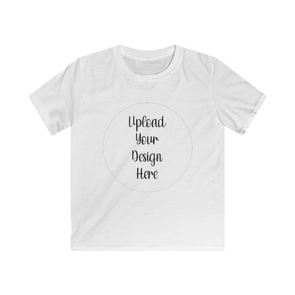 *Custom Kids Tee — Gildan Soft Style Various Colors - Upload Your Design
