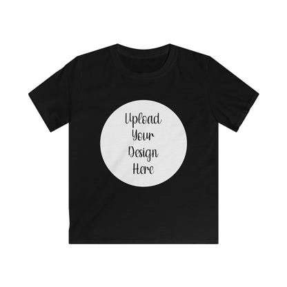 *Custom Kids Tee — Gildan Soft Style Various Colors - Upload Your Design