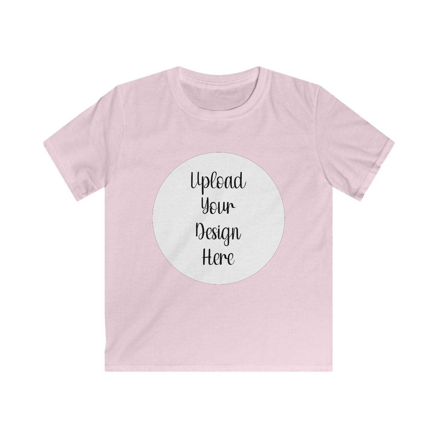*Custom Kids Tee — Gildan Soft Style Various Colors - Upload Your Design