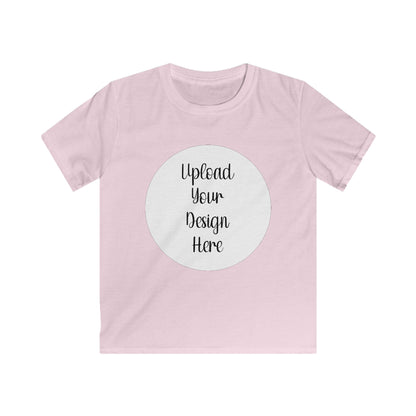 *Custom Kids Tee — Gildan Soft Style Various Colors - Upload Your Design