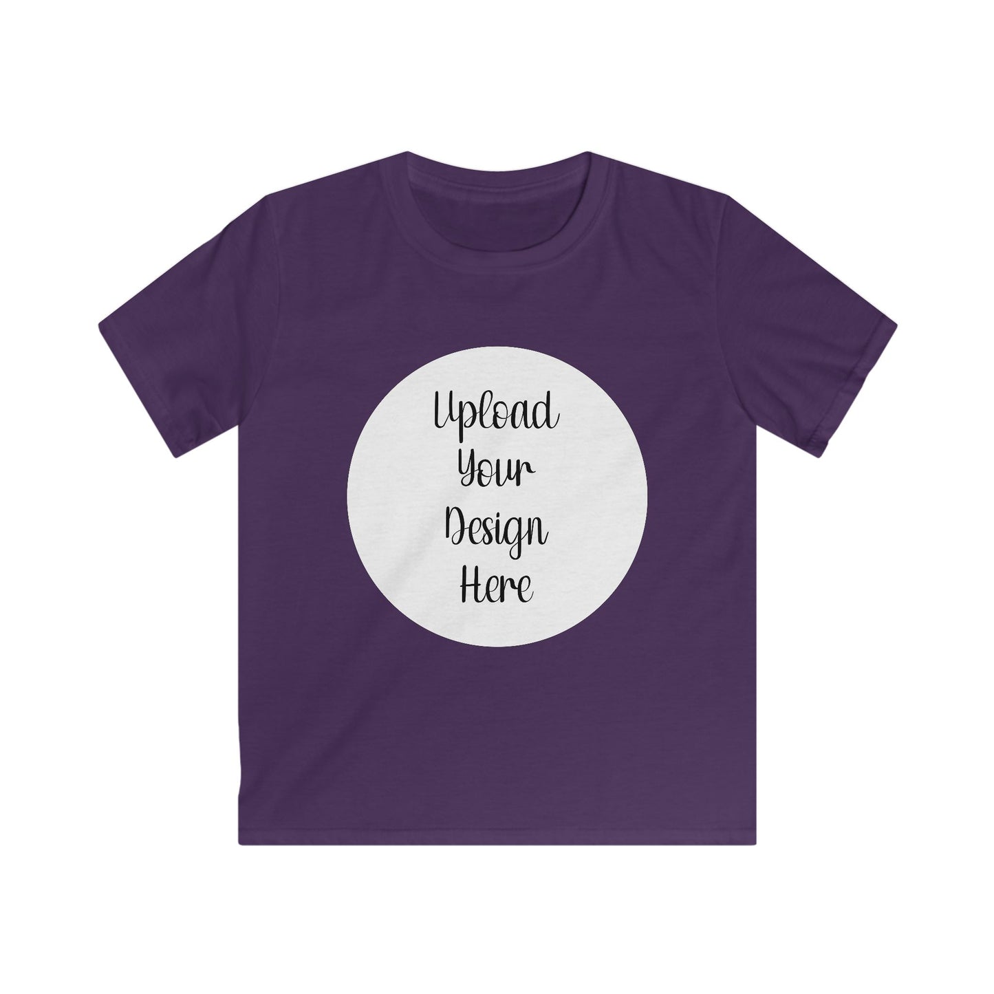*Custom Kids Tee — Gildan Soft Style Various Colors - Upload Your Design