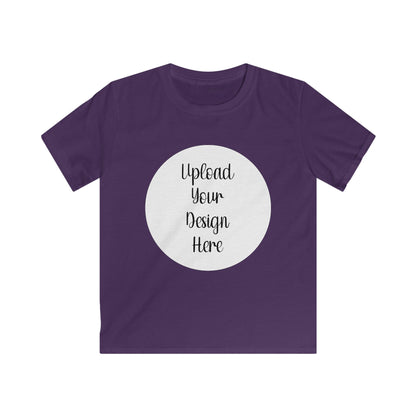*Custom Kids Tee — Gildan Soft Style Various Colors - Upload Your Design