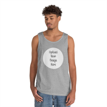 *Custom Tank Top — Gildan Various Colors - Upload Your Design