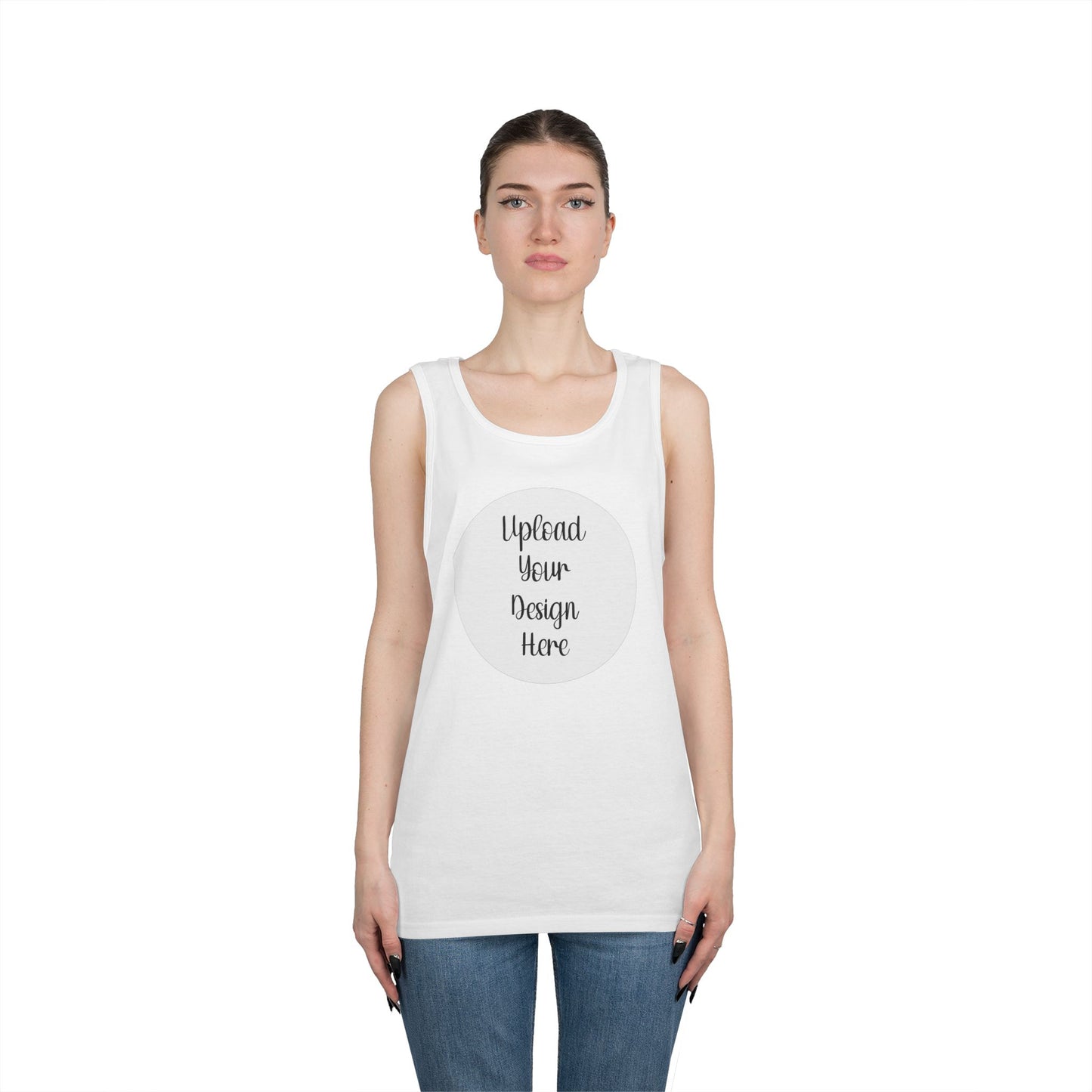 *Custom Tank Top — Gildan Various Colors - Upload Your Design