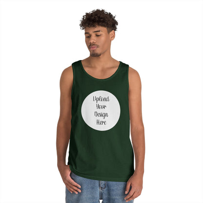 *Custom Tank Top — Gildan Various Colors - Upload Your Design