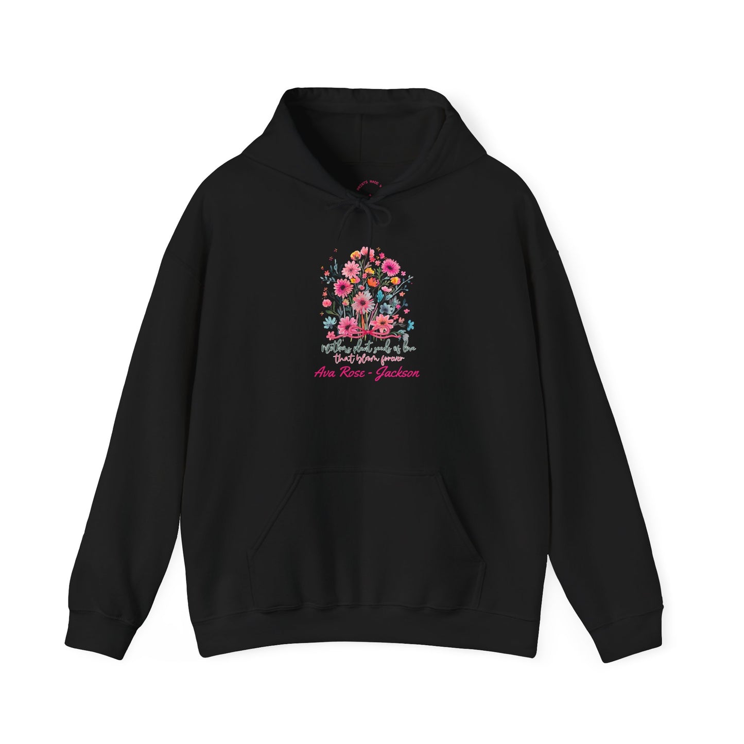 Seeds Of Love Custom Kids Name Mama Hoodie — Personalized Mom Hoodie