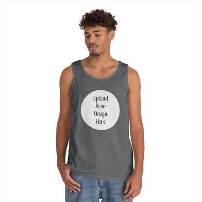 *Custom Tank Top — Gildan Various Colors - Upload Your Design