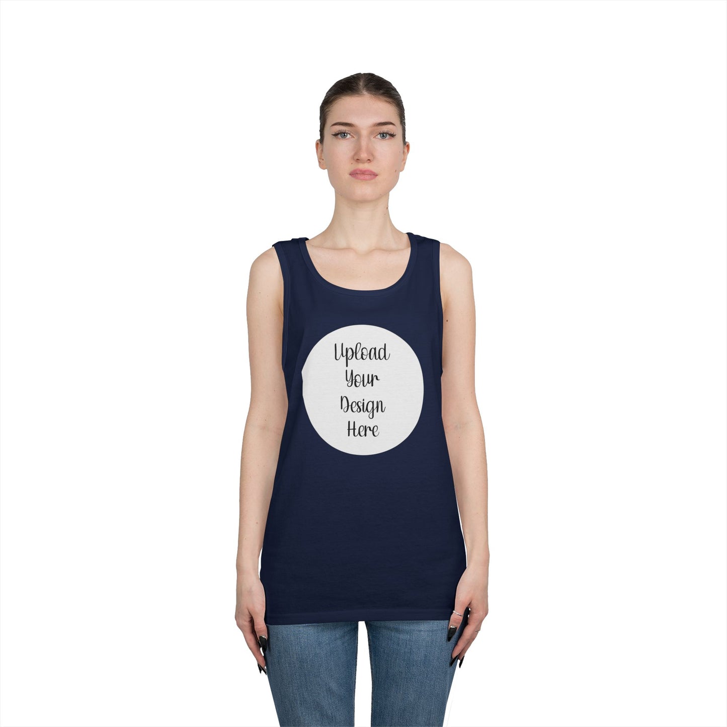 *Custom Tank Top — Gildan Various Colors - Upload Your Design