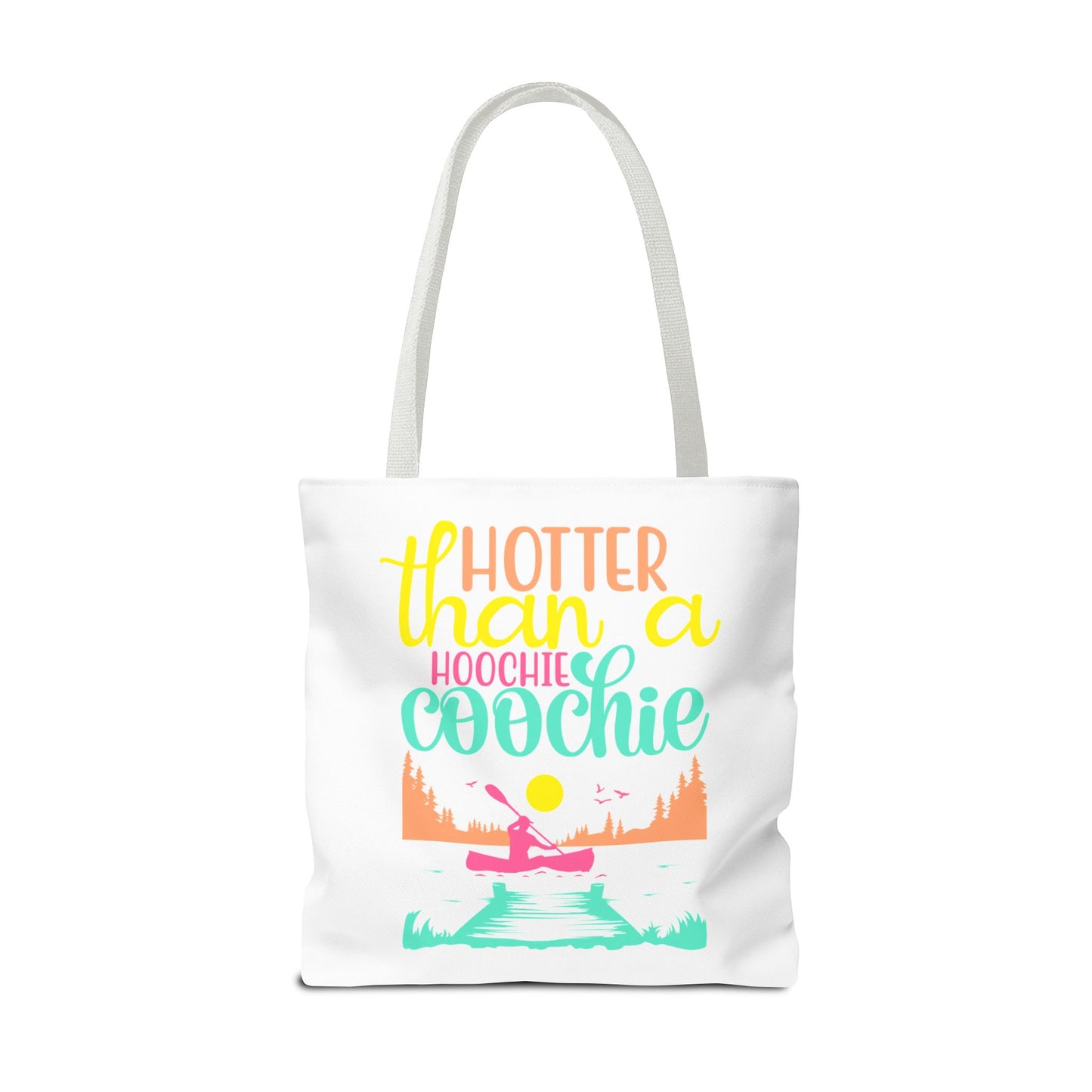 Hotter Than A Hoochie Coochie — Beach-Ready AOP Carryall