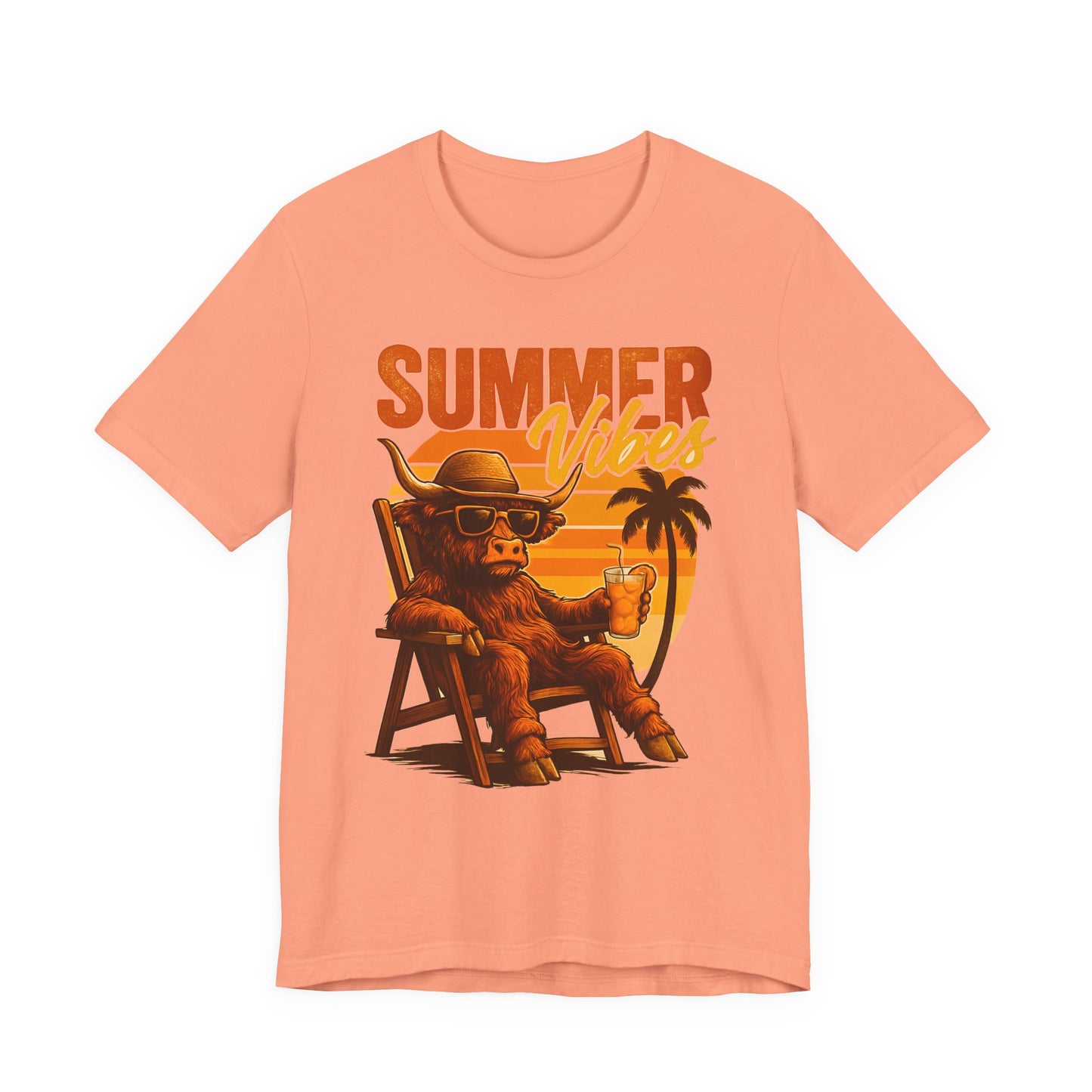 Highland Cow T-Shirt — celebrate summer Graphic Tee