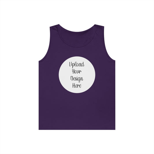 *Custom Tank Top — Gildan Various Colors - Upload Your Design