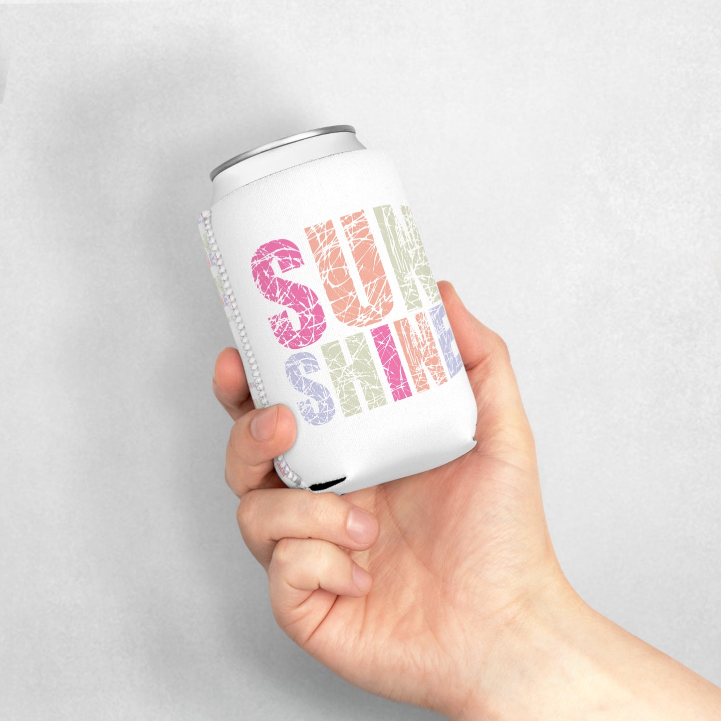 Sunshine — Personalized Can Cooler Koozie for BBQs & Beach Days
