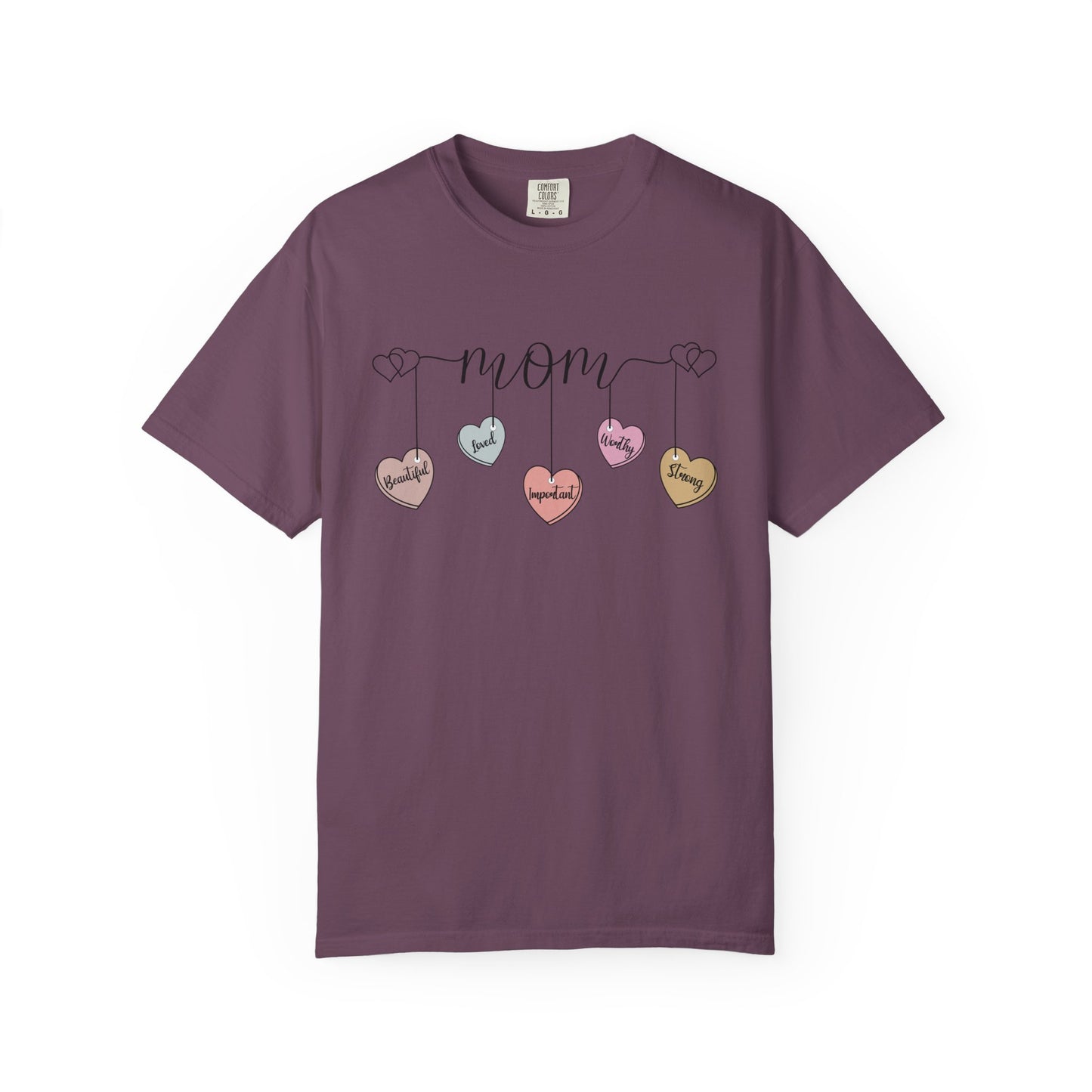 Mom Hearts — Mom Graphic T-Shirt