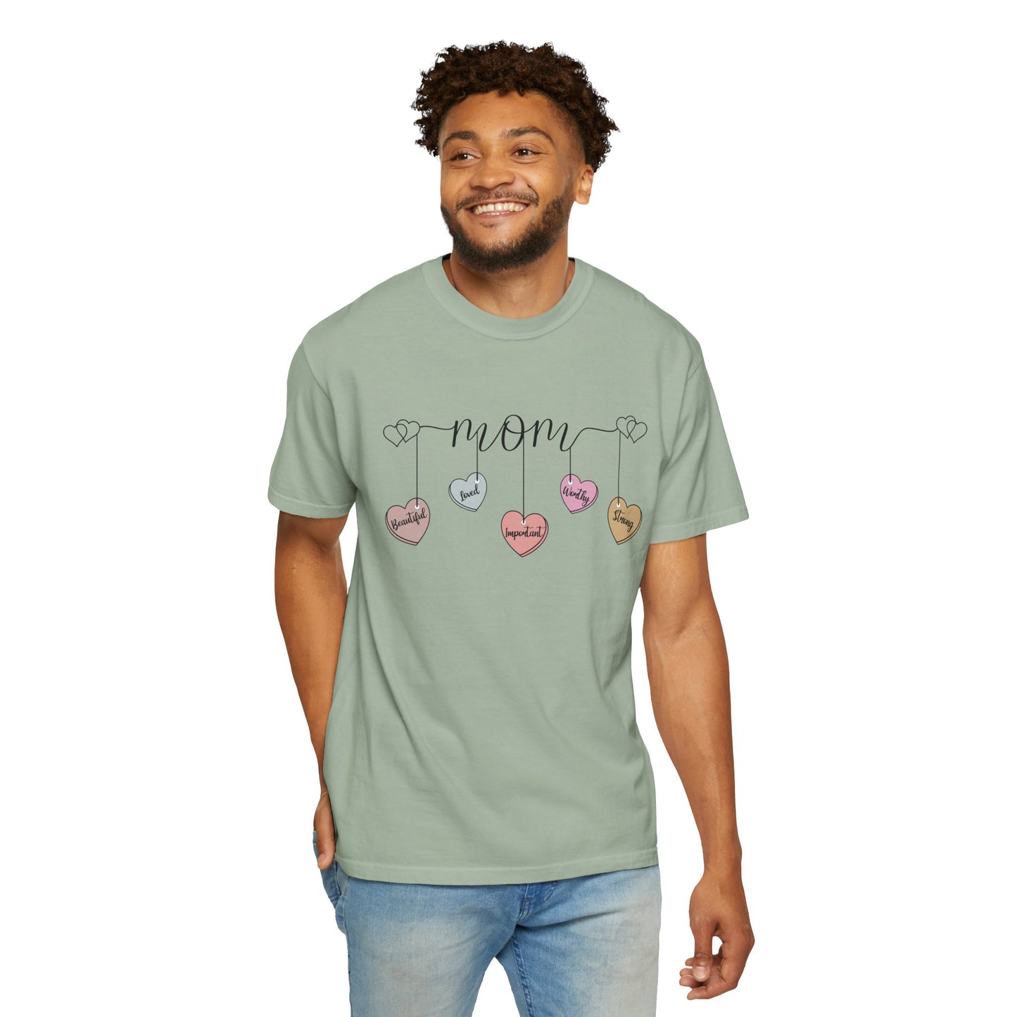 Mom Hearts — Mom Graphic T-Shirt
