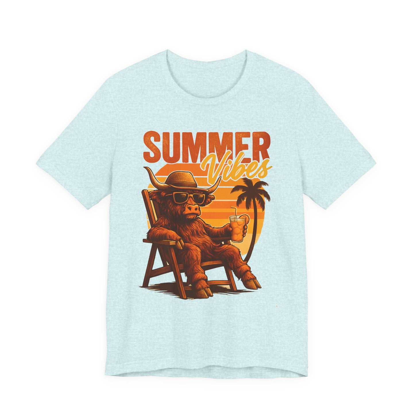 Highland Cow T-Shirt — celebrate summer Graphic Tee