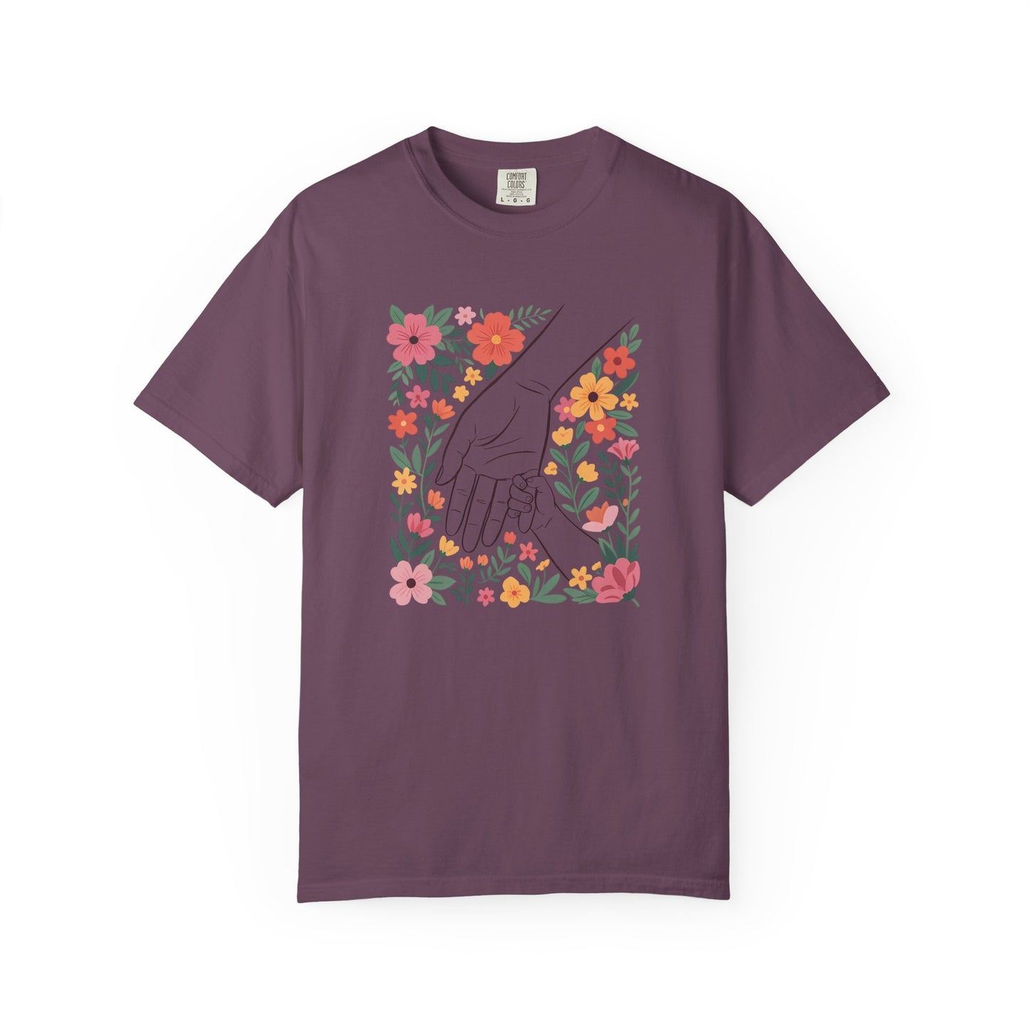 Mama Hand Tee — Bohemian Mom Graphic T-Shirt