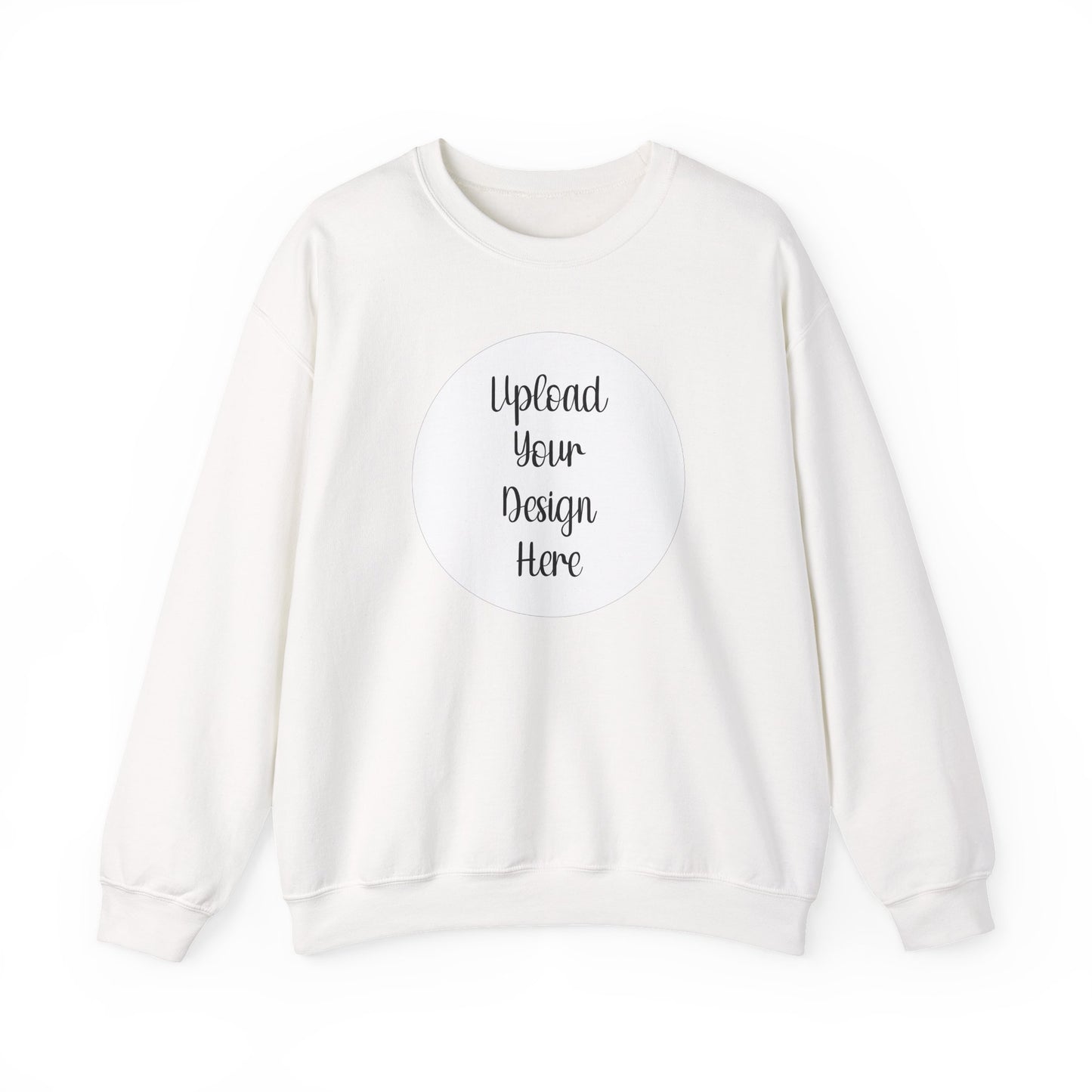 *Custom Crewneck Sweatshirt — Gildan Various Colors - Upload Your Design