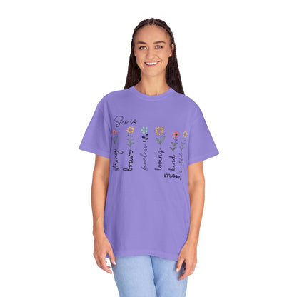 She Is — Mom Graphic T-Shirt