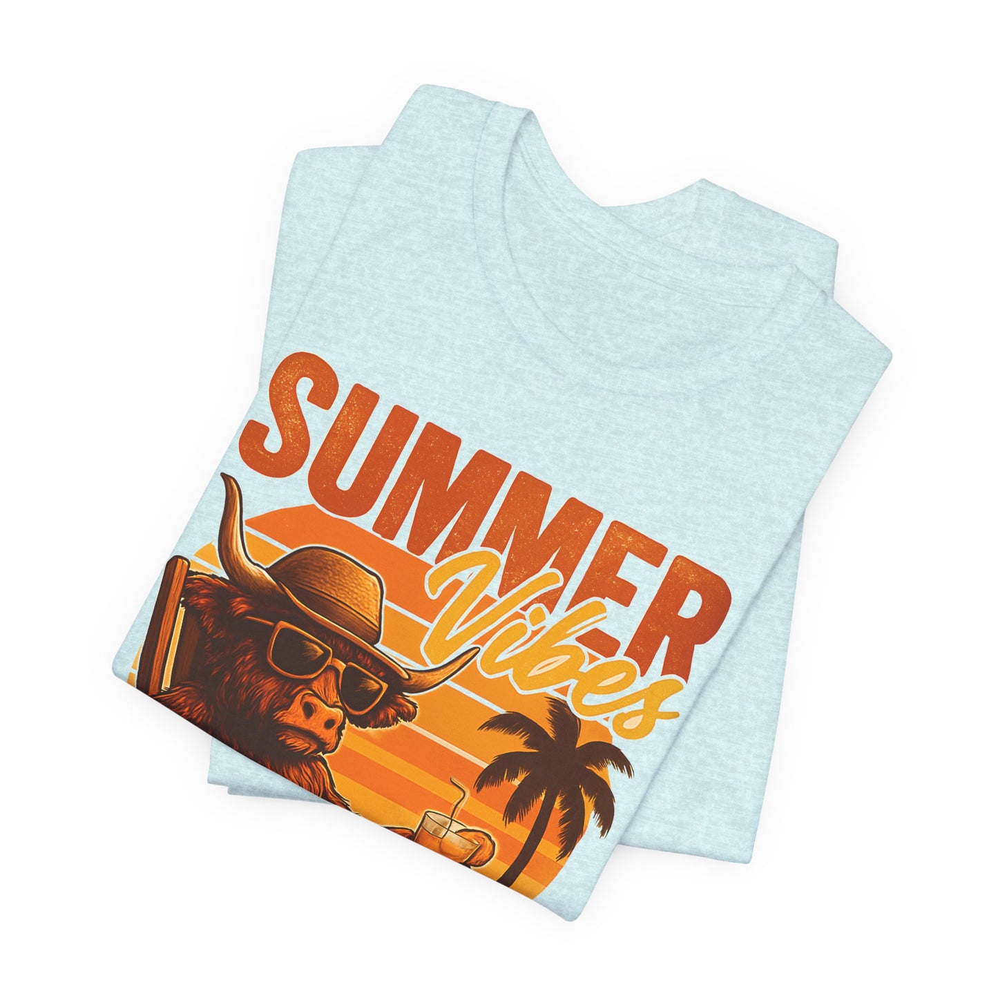 Highland Cow T-Shirt — celebrate summer Graphic Tee