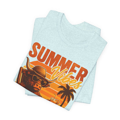 Highland Cow T-Shirt — celebrate summer Graphic Tee