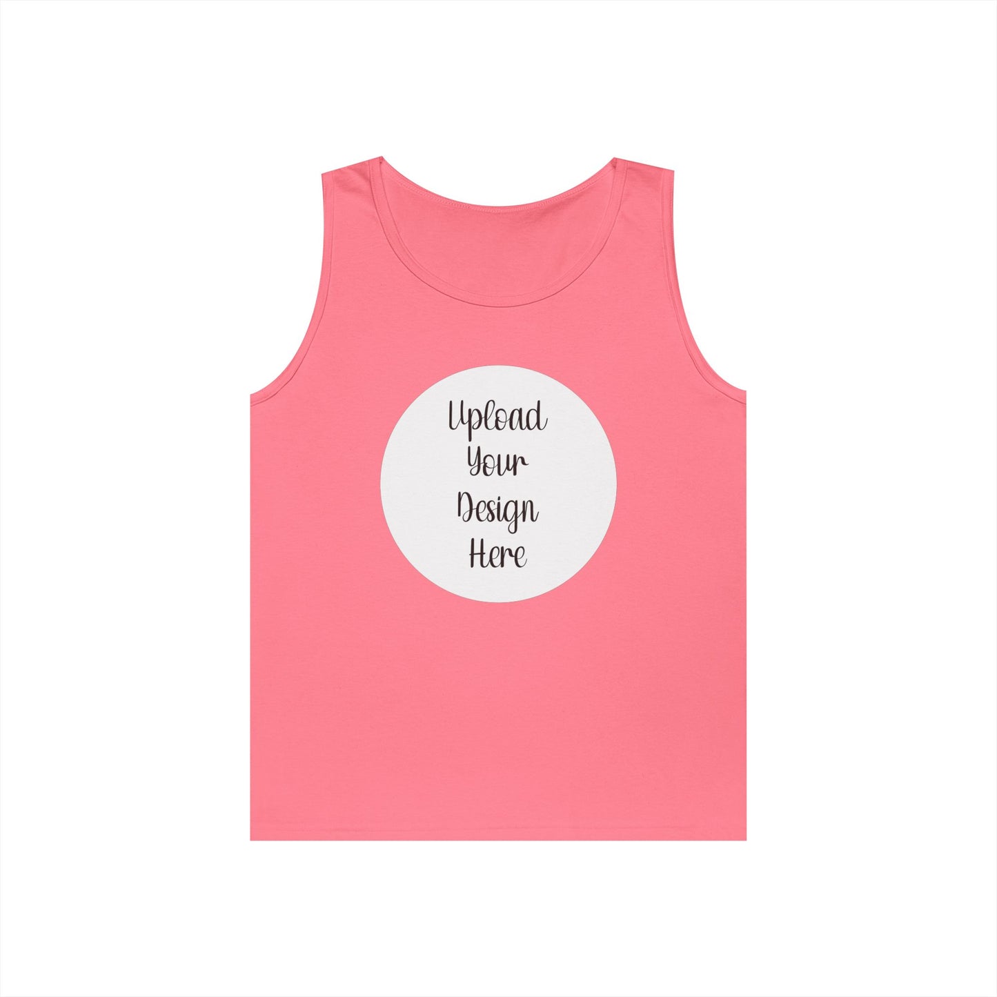 *Custom Tank Top — Gildan Various Colors - Upload Your Design