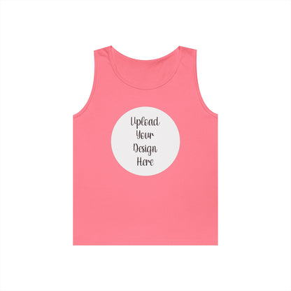 *Custom Tank Top — Gildan Various Colors - Upload Your Design