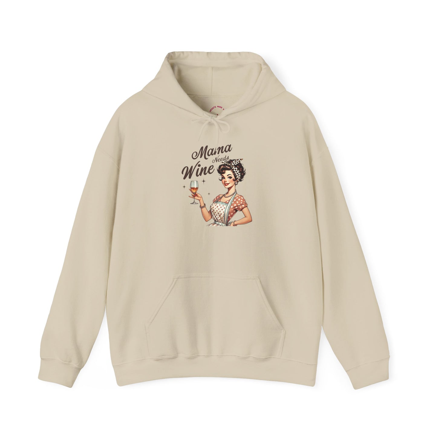 Mama Needs Wine Hoodie — Mom Hoodie