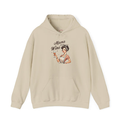 Mama Needs Wine Hoodie — Mom Hoodie