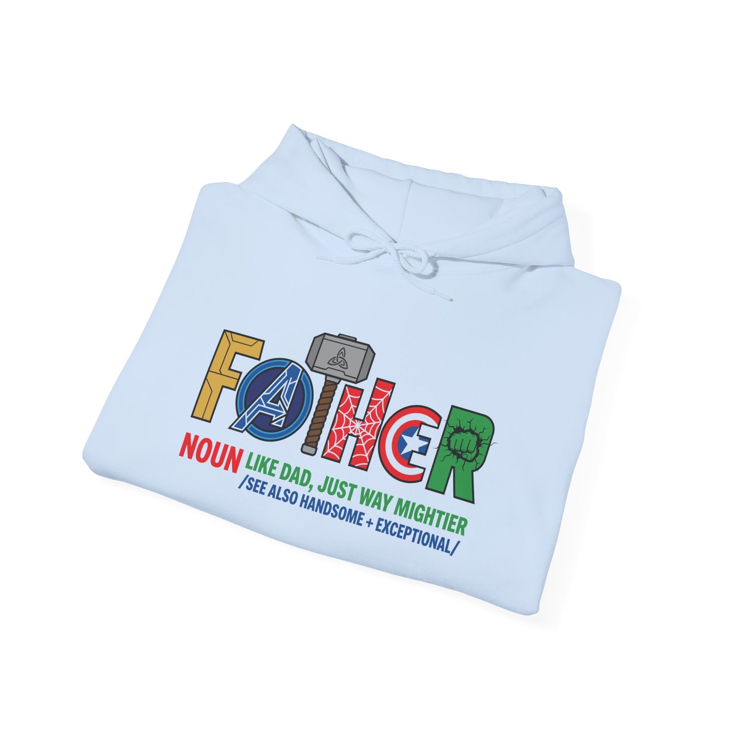 Superhero Father — Graphic Hoodie