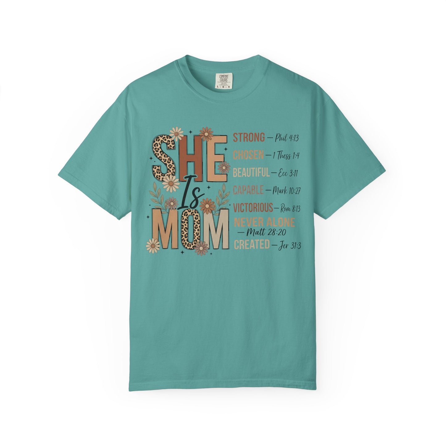 She Is Mom — Mom Graphic T-Shirt