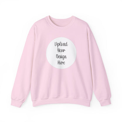 *Custom Crewneck Sweatshirt — Gildan Various Colors - Upload Your Design