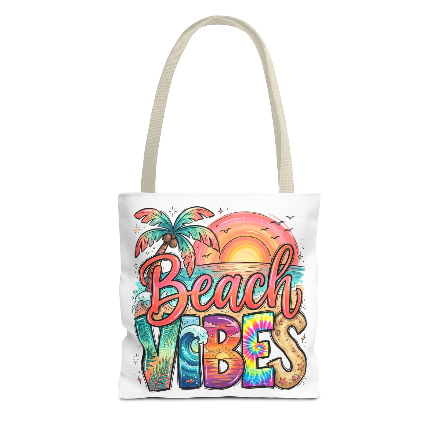 Beach Vibes — Beach-Ready AOP Carryall